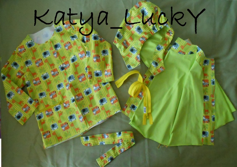 Шитье: МК ветровка с подкладом (без утеплителя)