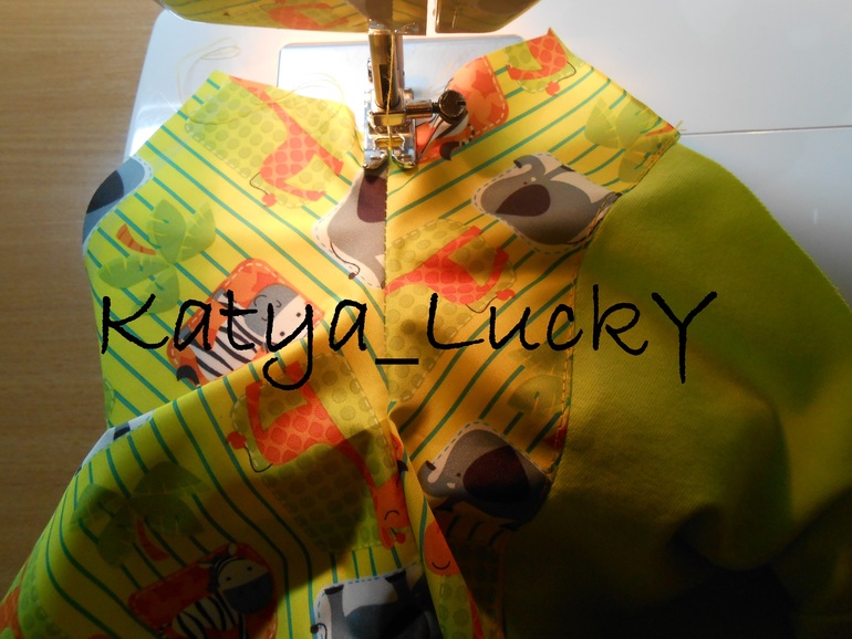 Шитье: МК ветровка с подкладом (без утеплителя)