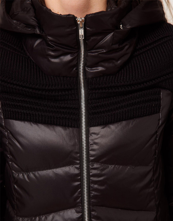 Удлиненная стеганная куртка - реплика JNBY