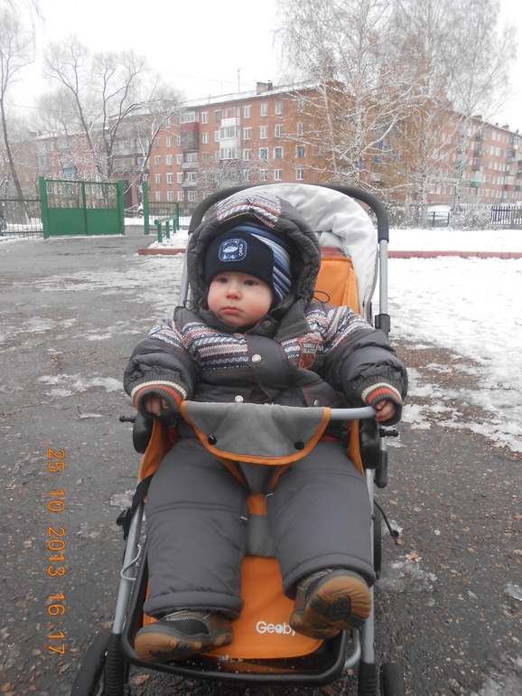 Вышли сегодня нос по морозить))