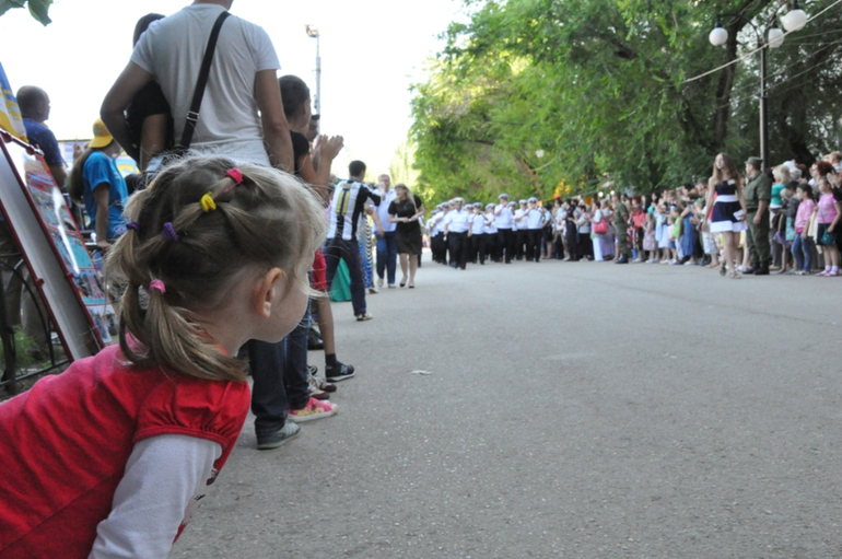 Феодосию посетил фестиваль военных оркестров