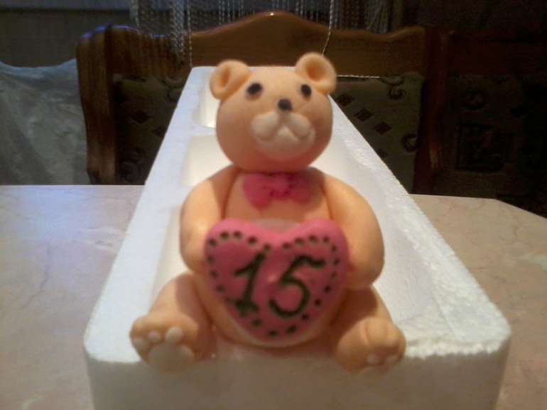 мишка на 15-летие племянницы