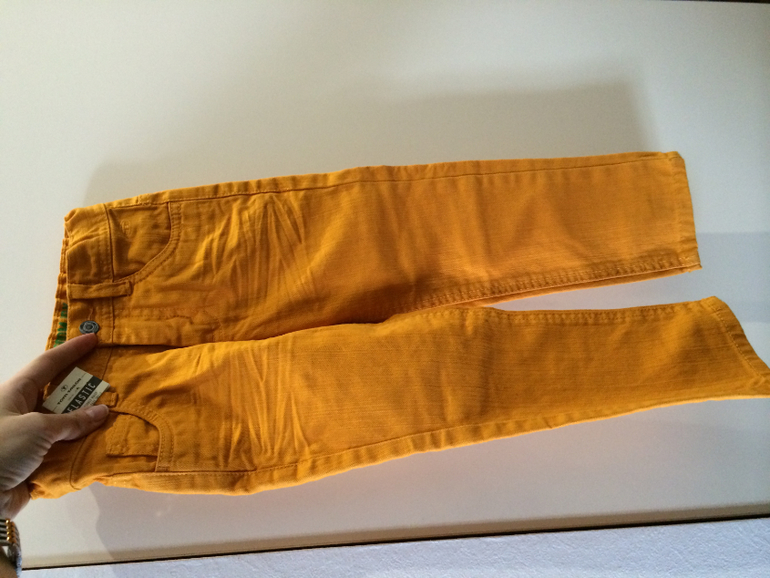 Горчичные джинсы Tom Tailor, р-р 98, Мск