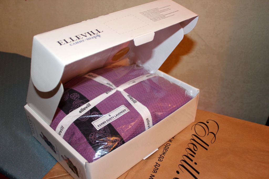 Слинг-шарф Ellevill Karma Dusty Lavender. Размер - 6.