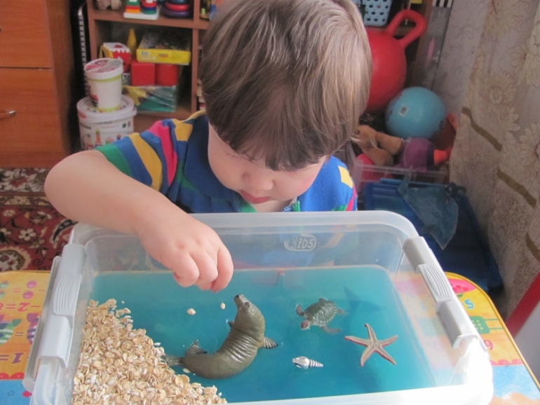 ТН Морские обитатели.