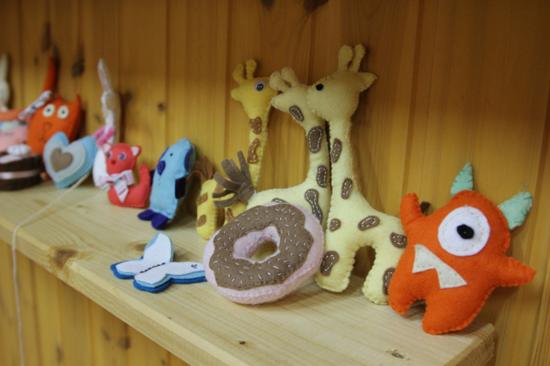 Детские работы из фетра