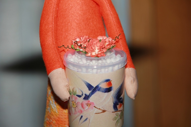 Ватно-дисковая Рыжик