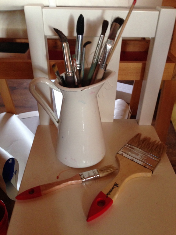 Про краски, карандаши и кисточки...