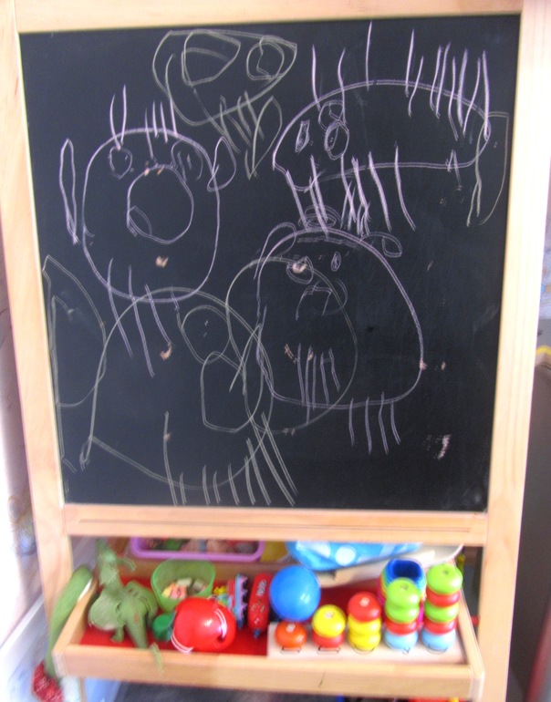 Первые портреты)))