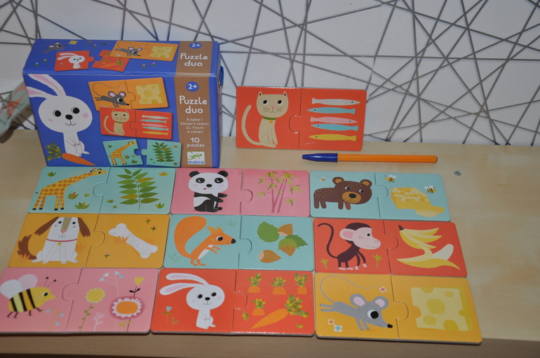 Пазломания. Часть 4. Маленькие одинаковые коробочки от Djeco :)