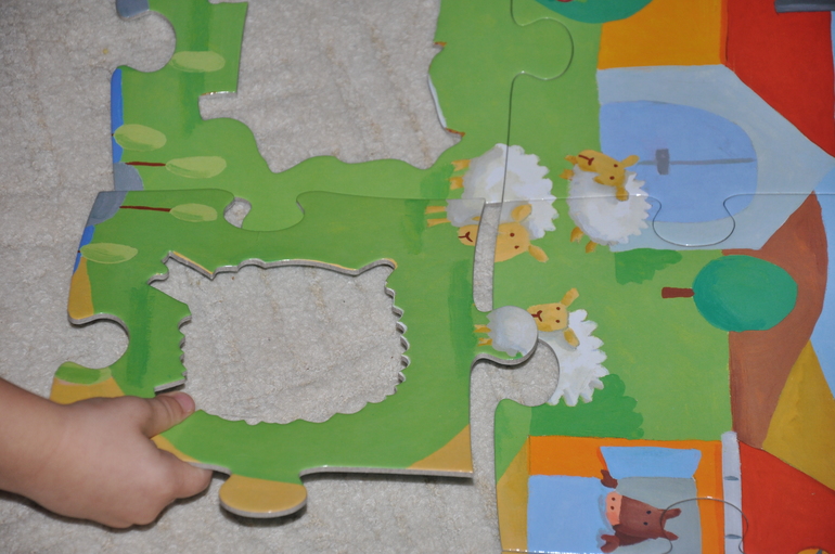 Пазломания. Часть 5. Гигантам от Djeco гигантский пост!