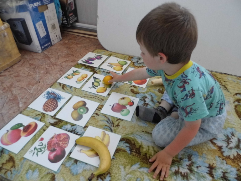 Повторяем цвета. Сегодня желтый