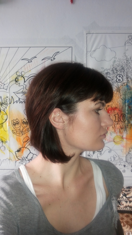 моя новая прическа