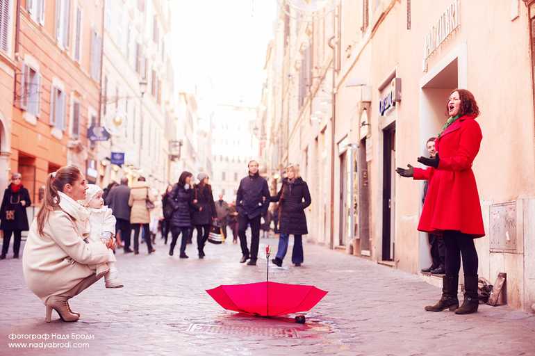 Рим в канун рождества...