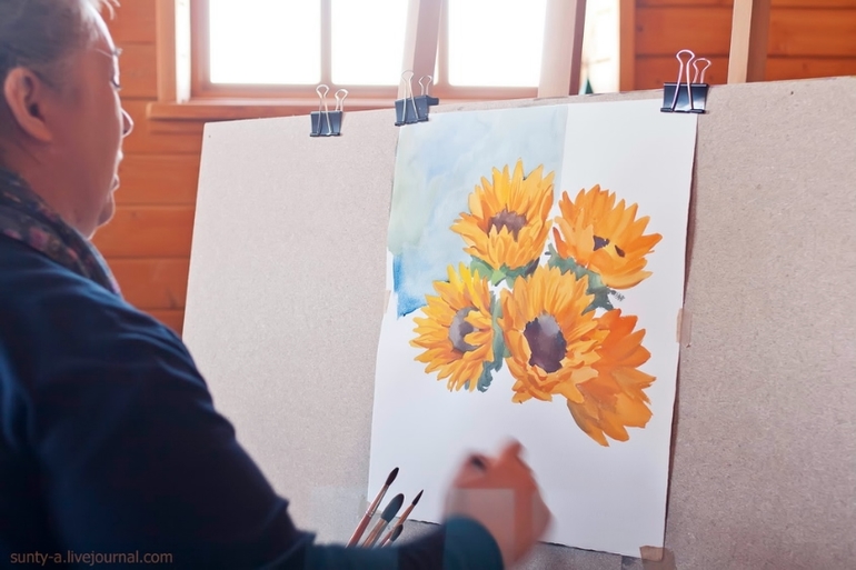 МК по акварели