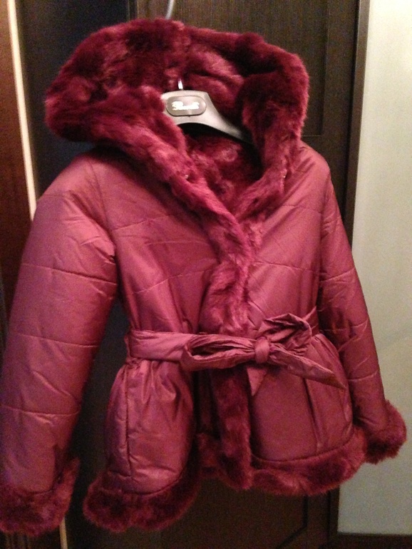 Двусторонняя шубка на изософте Борелли