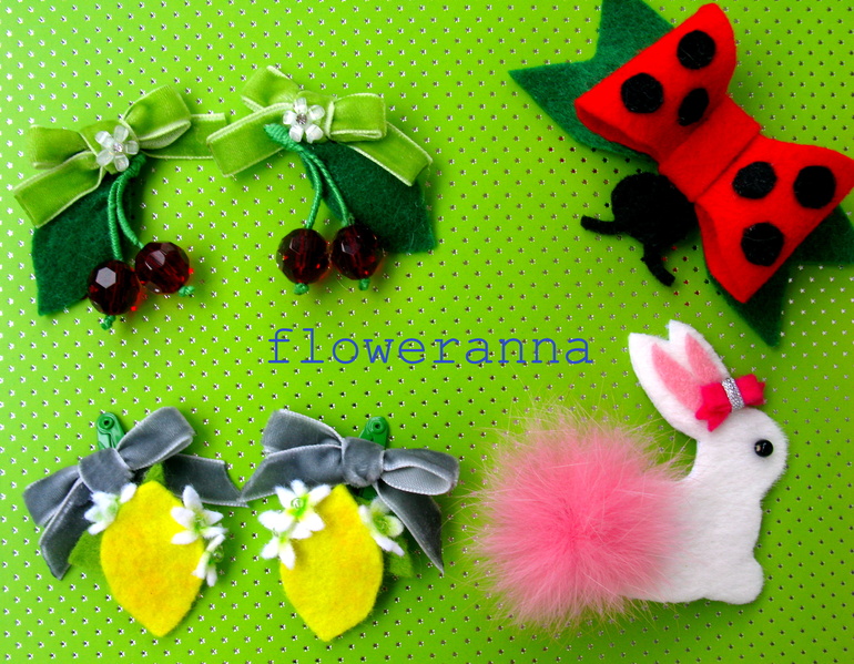 Эксклюзивные повязочки и заколки для девочек FLOWERANNA .Вышлю в любой город Мира.