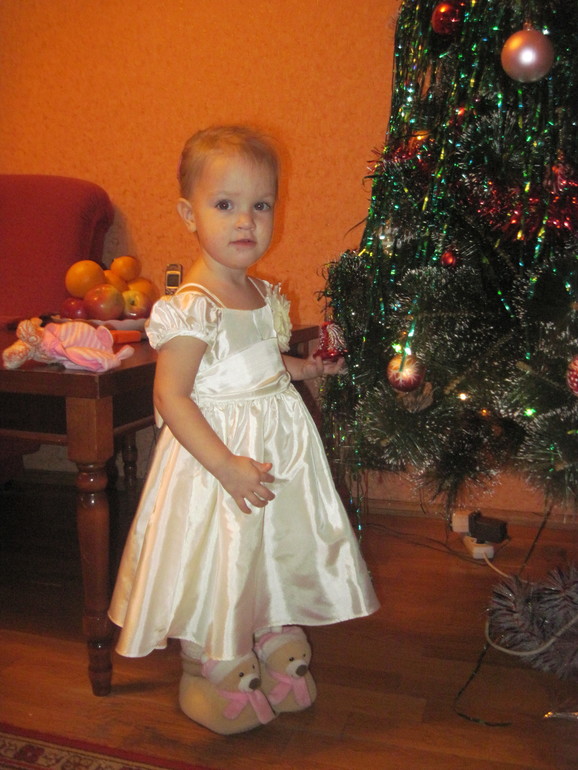 Моей снежинке 2 года!