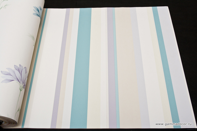 обои в горизонтальную полоску