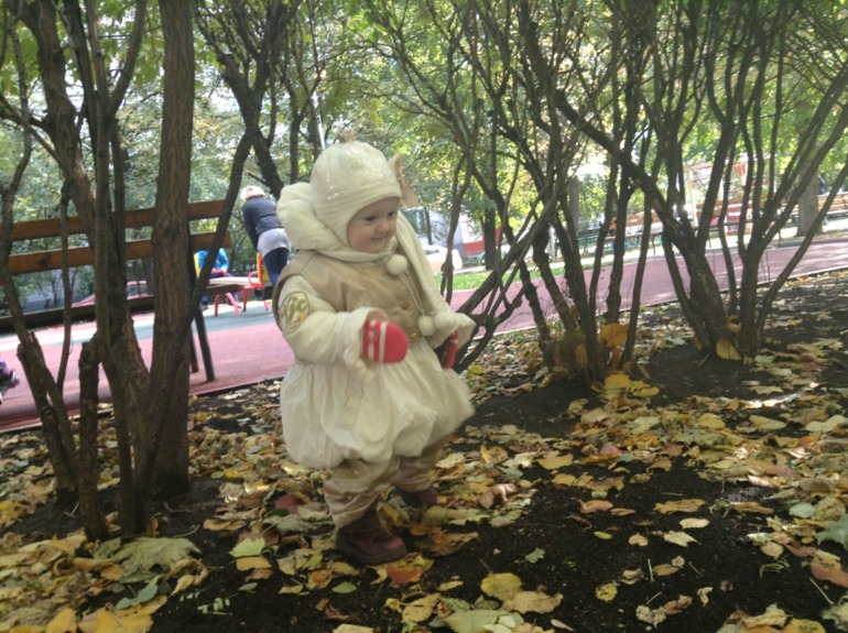 Тааадааааааамммм)))) а вот и Серафима в Алискином войчике))))доросли))