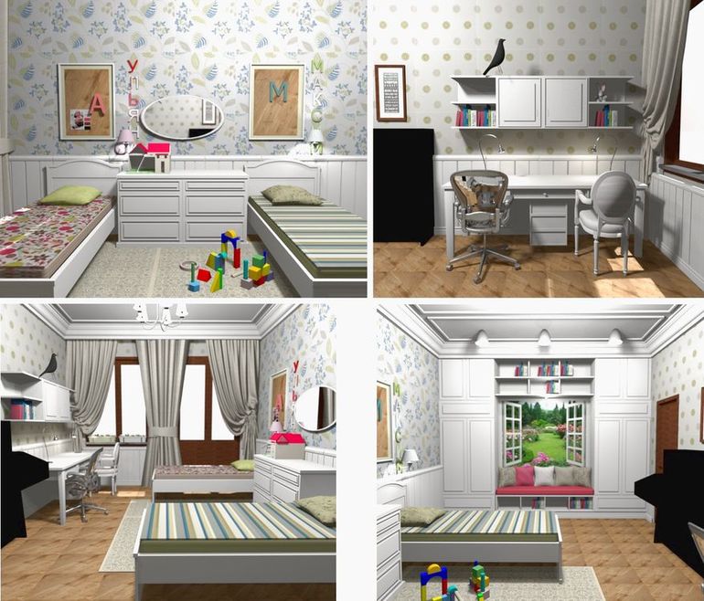 Детская. Класический стиль.