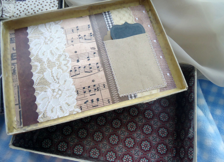 Мини альбомчики для крестных