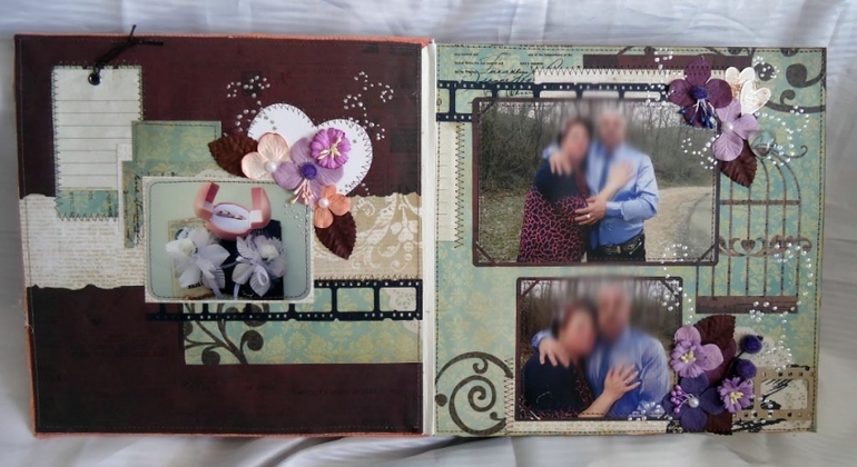 Альбом для сестры (роспись)