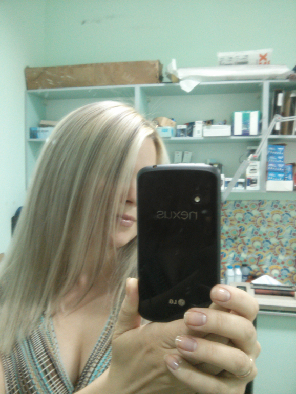 Новый цвет волос