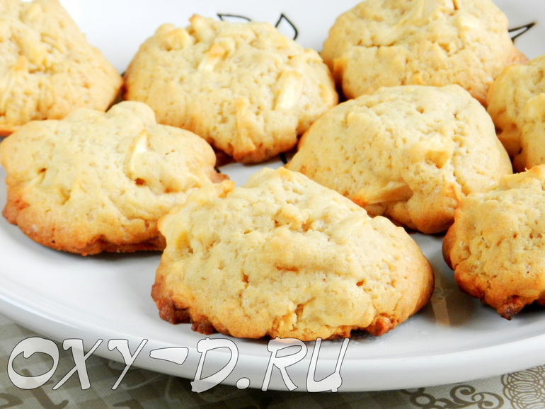 Яблочное печенье