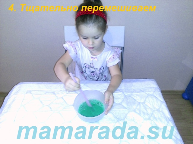 Наш опыт с мыльными пузырями и краскаи