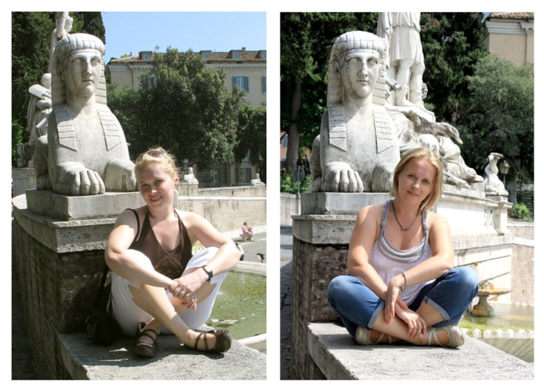 До и после...