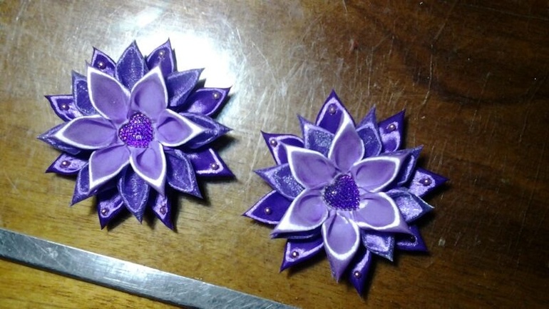 Открытки ! Цветочки для девочек на резинках!