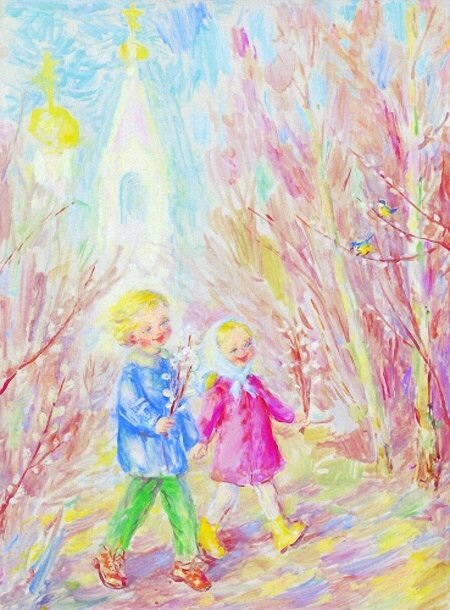 С Вербным Воскресением