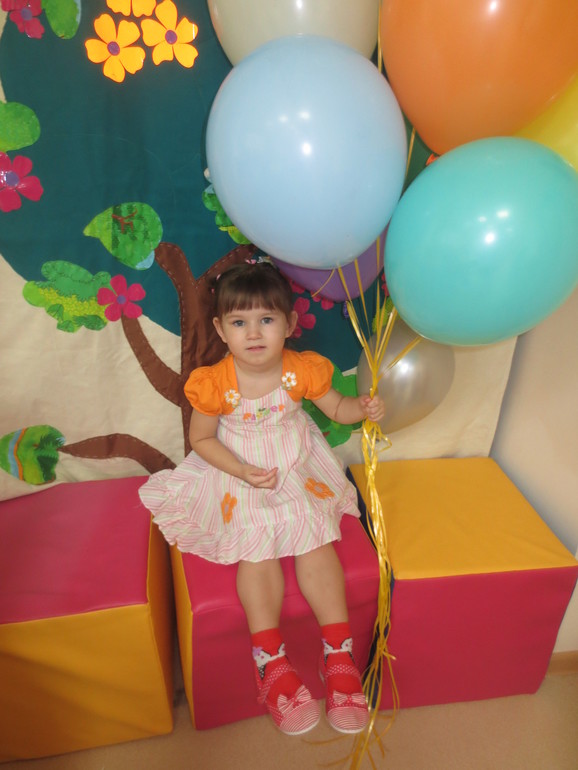 День рожденья Анютки, 3 года часть 1.