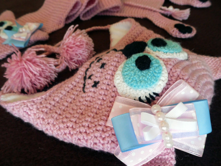 Наши шапочки. И пусть есть у всех))