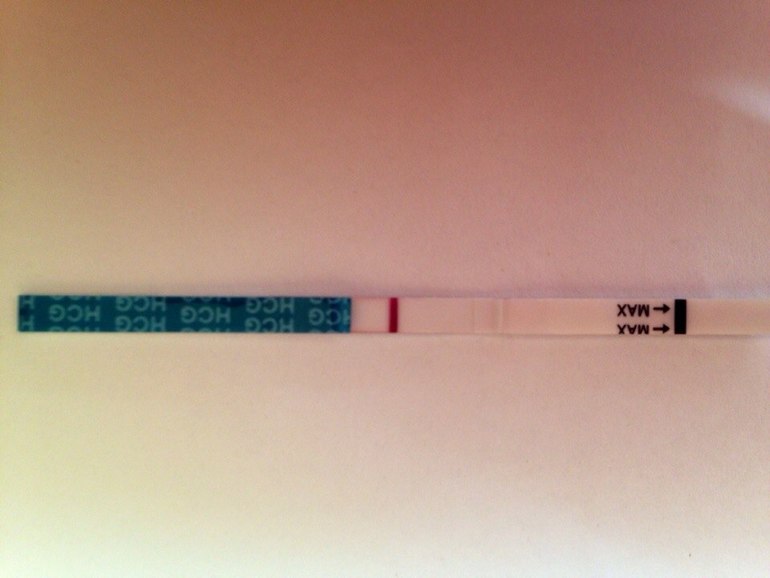 одна полоска?