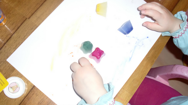 Художка. Рисование льдом