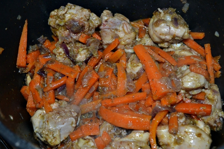 Плов из курицы...