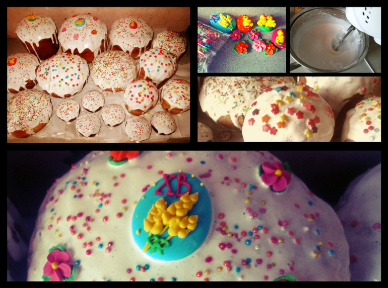 Рецептик на 4-6 куличей...