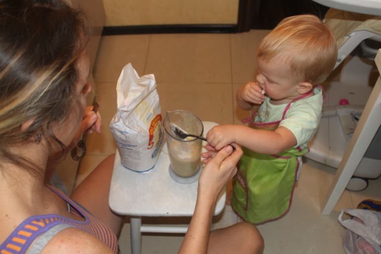 Готовим оладушки