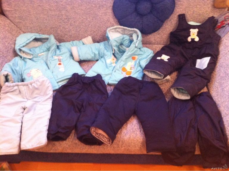 Одежда и обувь б/у в хорошем состоянии для близнецов от 6мес. до 2 лет