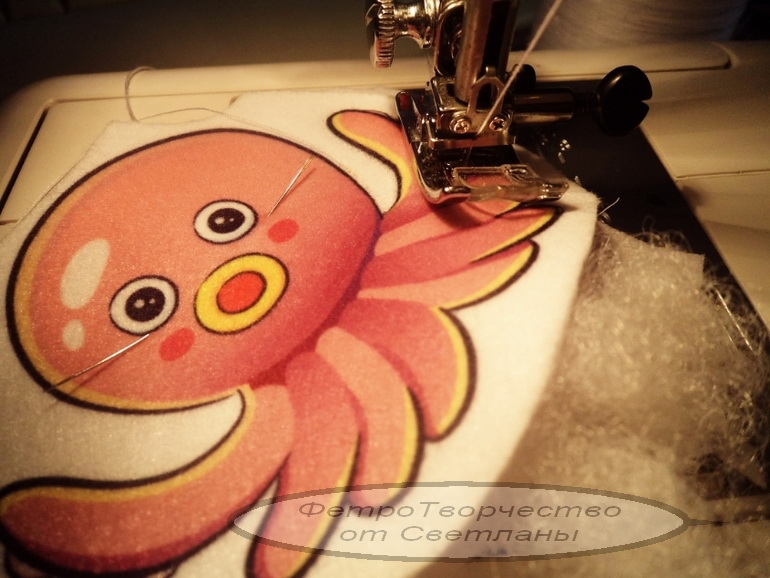 МК рыбалки из фетра.