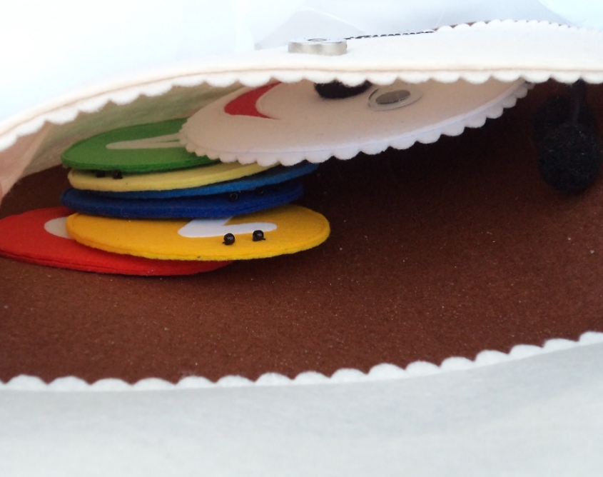 Папка из фетра.