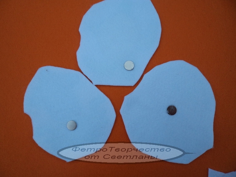 МК рыбалки из фетра.