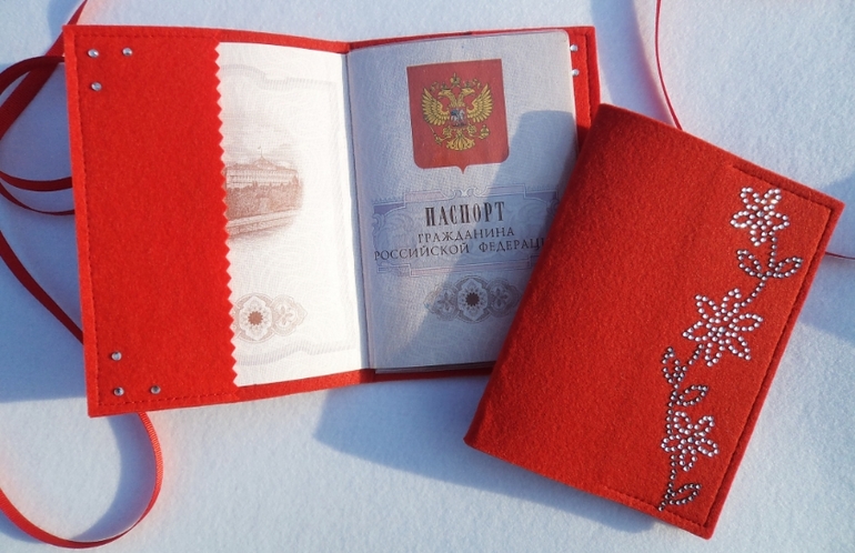 Обложка на паспорт.
