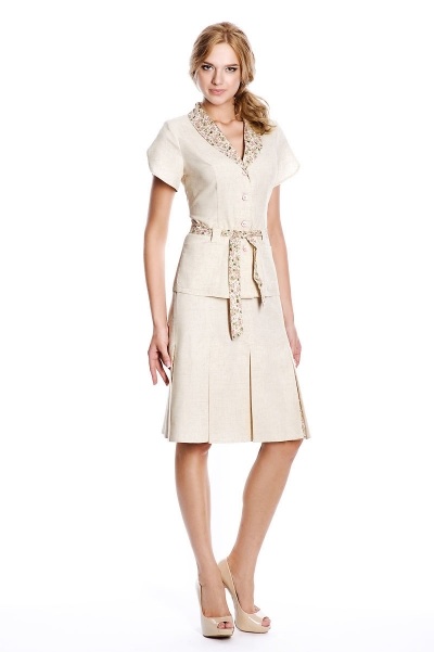 Льняной костюм