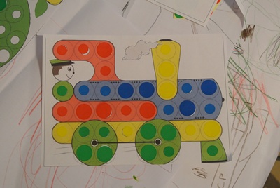 Этикетки-точки (шаблоны)