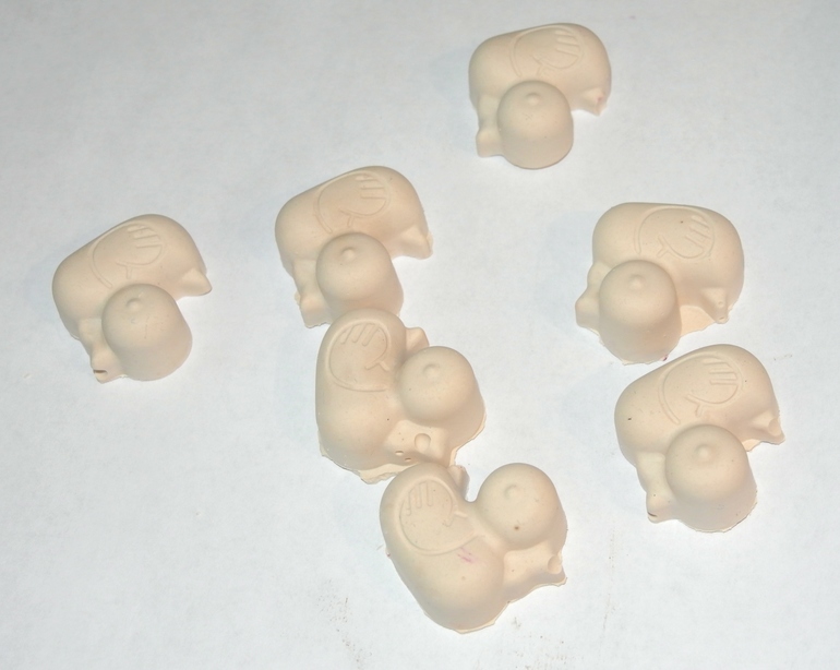 Гипсовые фигуры для раскрашивания