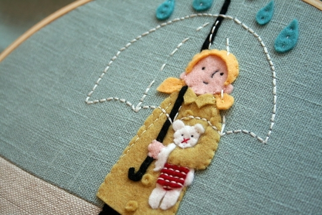 Что ещё можно сделать из фетра? Аппликации!!!!!