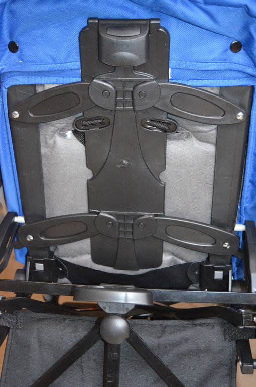 Коляска - трость со сплошной ручкой и одинарными колёсами Unique Jive!